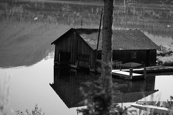 Mountain Lake Boat House
